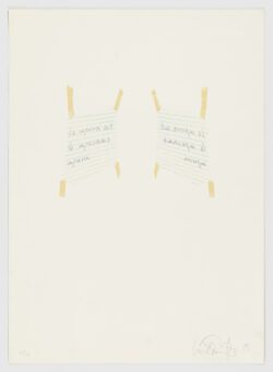 La Impresión, 1990, Luis Camnitzer