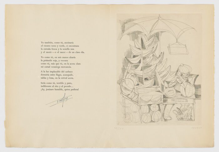 Vendedor de sandías, Arturo Peyrot