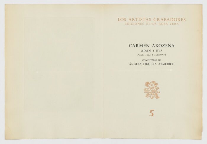 Adán y Eva, Carmen Arozena