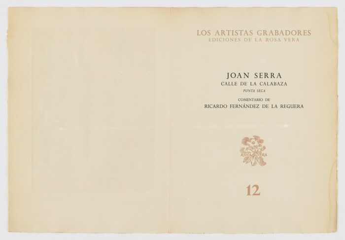 Calle de la calabaza, Joan Serra