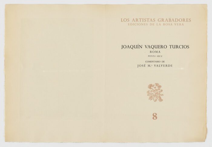 Roma, Joaquín Vaquero Turcios