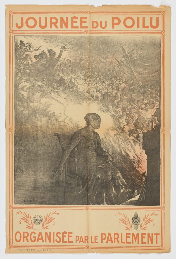 Journée du Poilu, Organisée par le Parlement, 1915, Charles Léandre