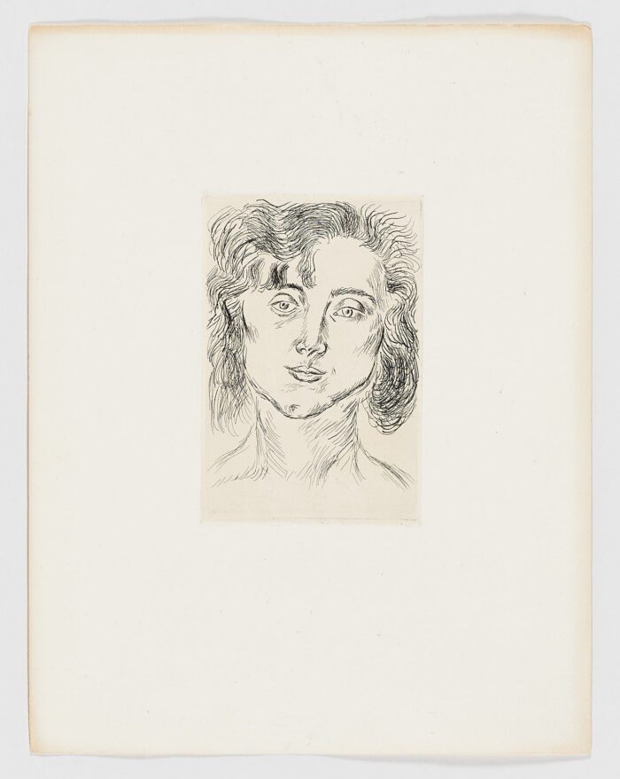 Portrait of Mlle. Marguerite Matisse, 1920, Henri Matisse