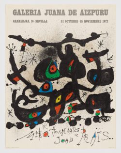 Galería Juana de Aizpuru, Joan Miró