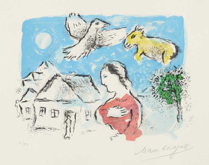 Le village, Marc Chagall