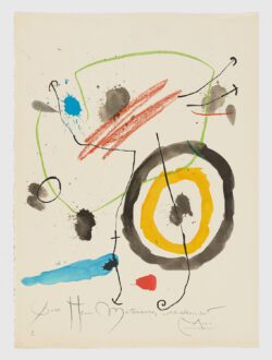 Quelques fleurs pour des amis, 1964, Joan Miró