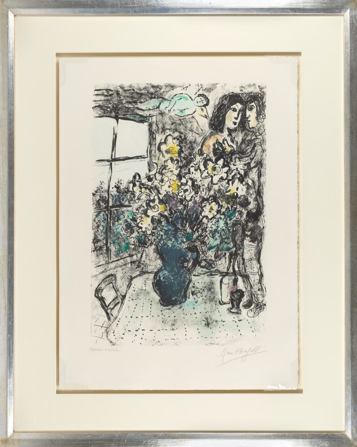 Intimité (Mourlot 571), Marc Chagall