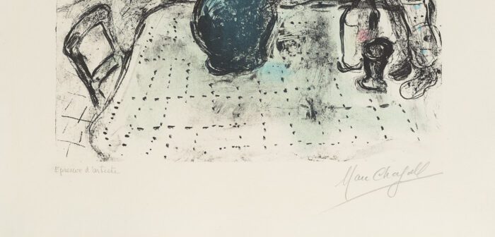Intimité (Mourlot 571), Marc Chagall
