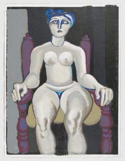 Mujer sentada, Juan Alcalde