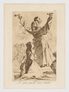 Lo que puede un sastre!, Francisco de Goya.
