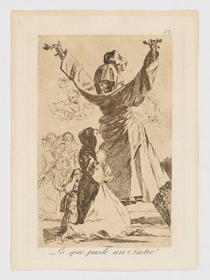 Lo que puede un sastre!, Francisco de Goya.