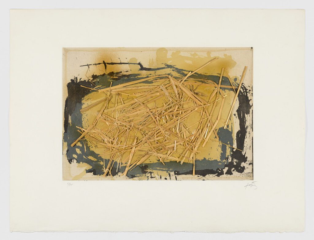 La Paille, Antoni Tàpies