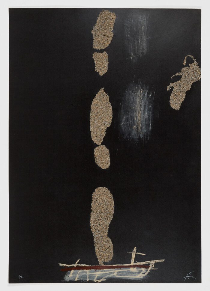 Sin título, Antoni Tàpies