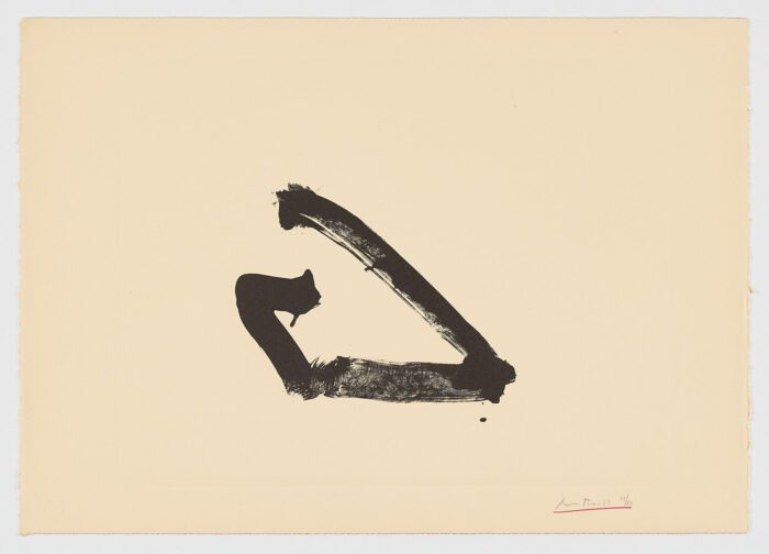 Sin título, Robert Motherwell
