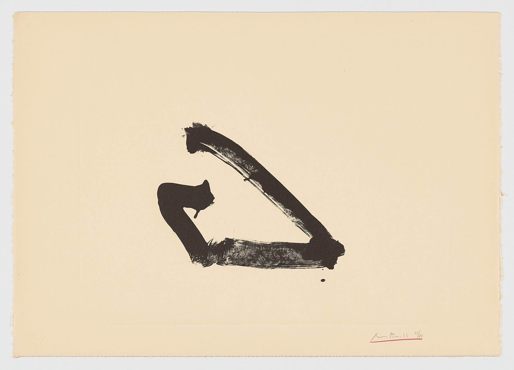 Sin título, Robert Motherwell