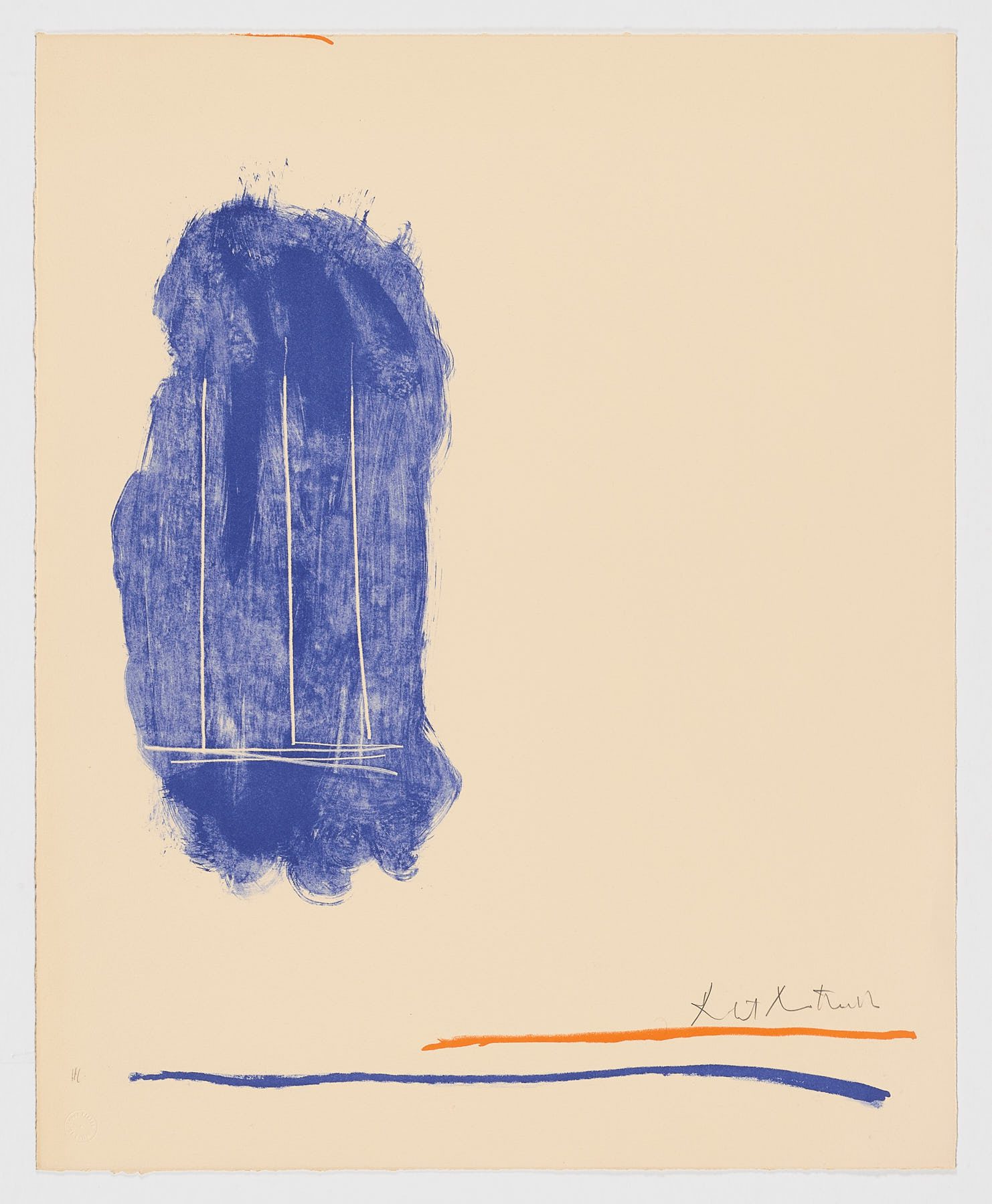 Lines for St. Gallen, Robert Motherwell