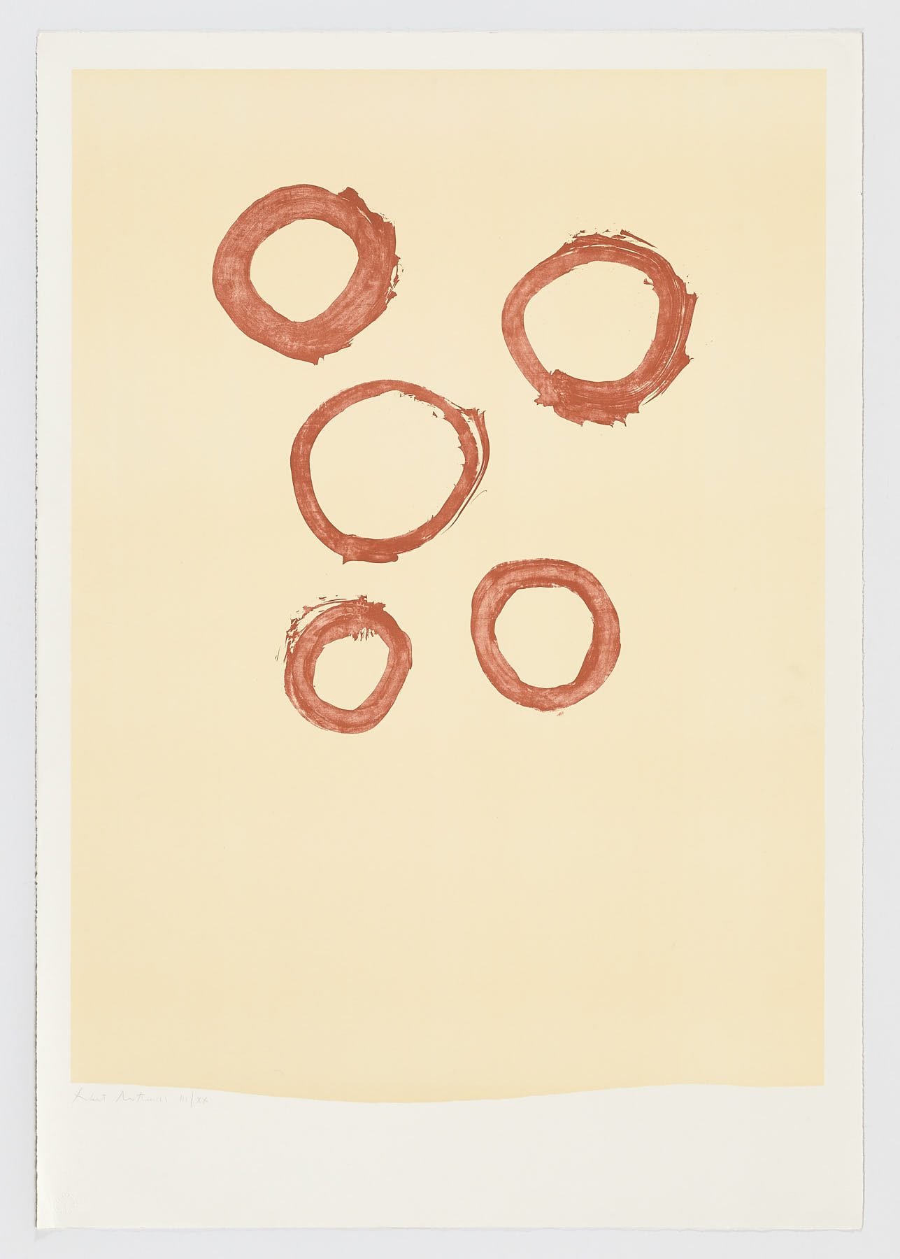 Five Circles, Robert Motherwell