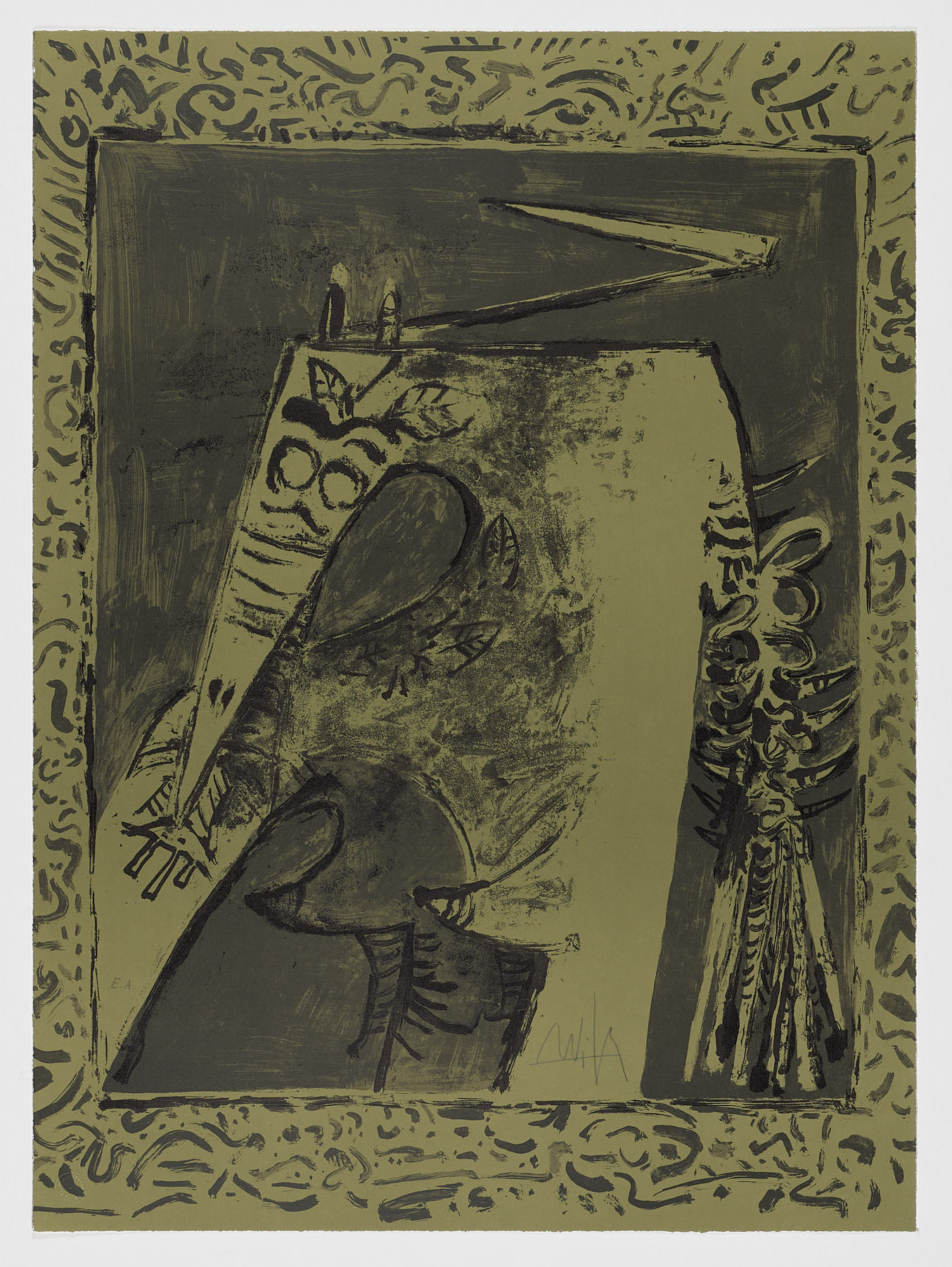 Figure Verte, Wifredo Lam