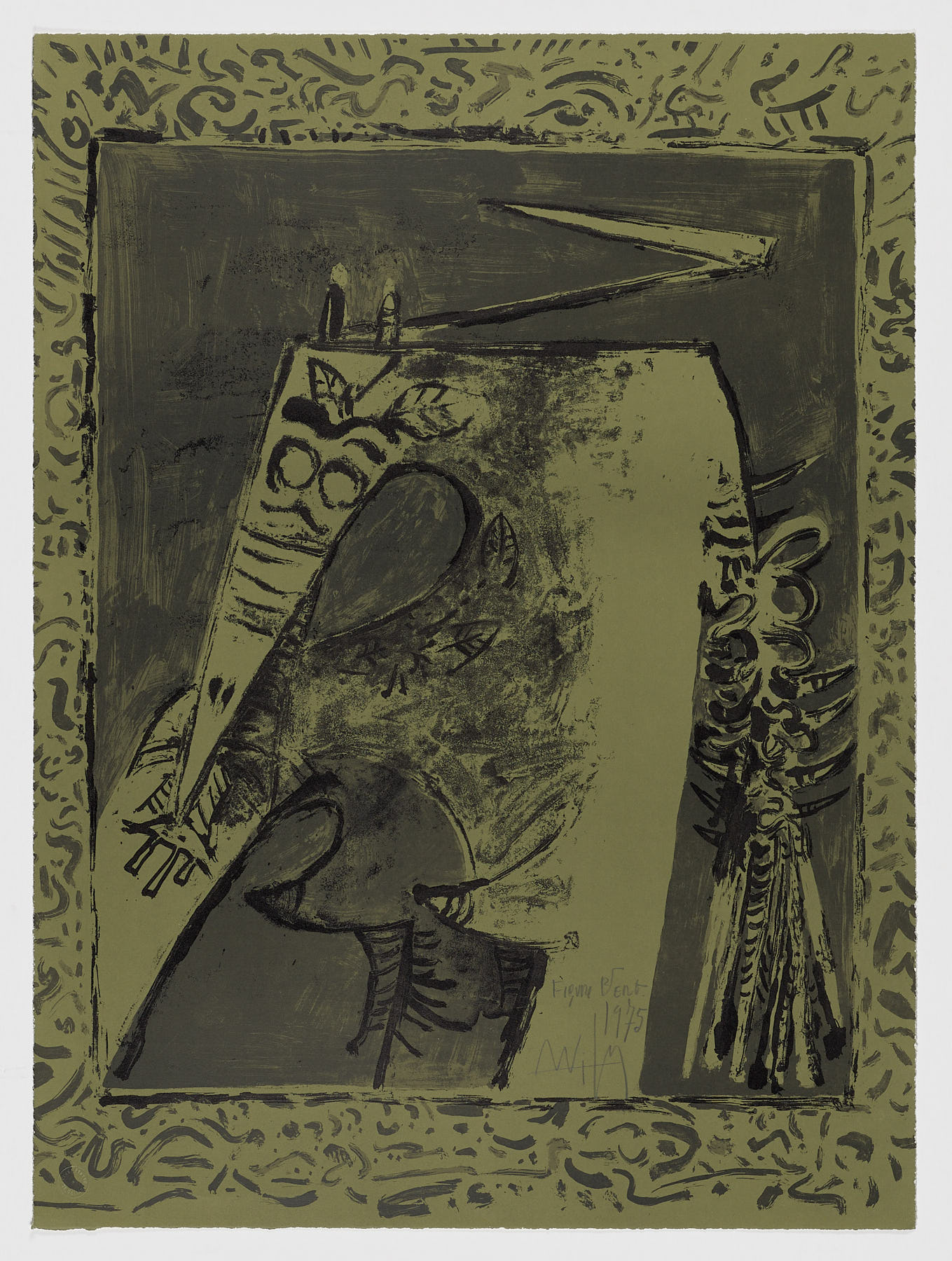 Figure Verte, Wifredo Lam