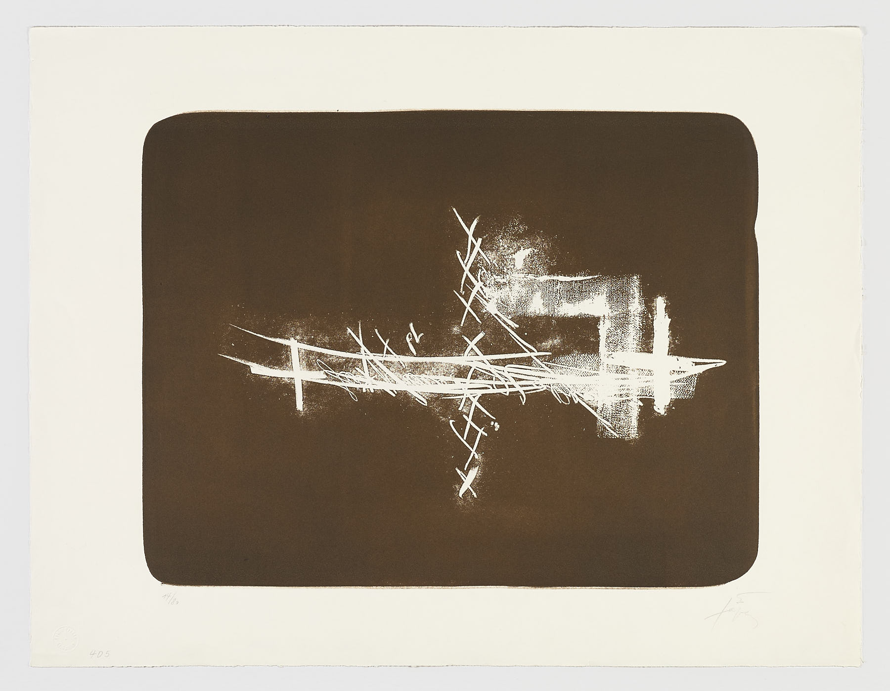 Couverture, Antoni Tàpies