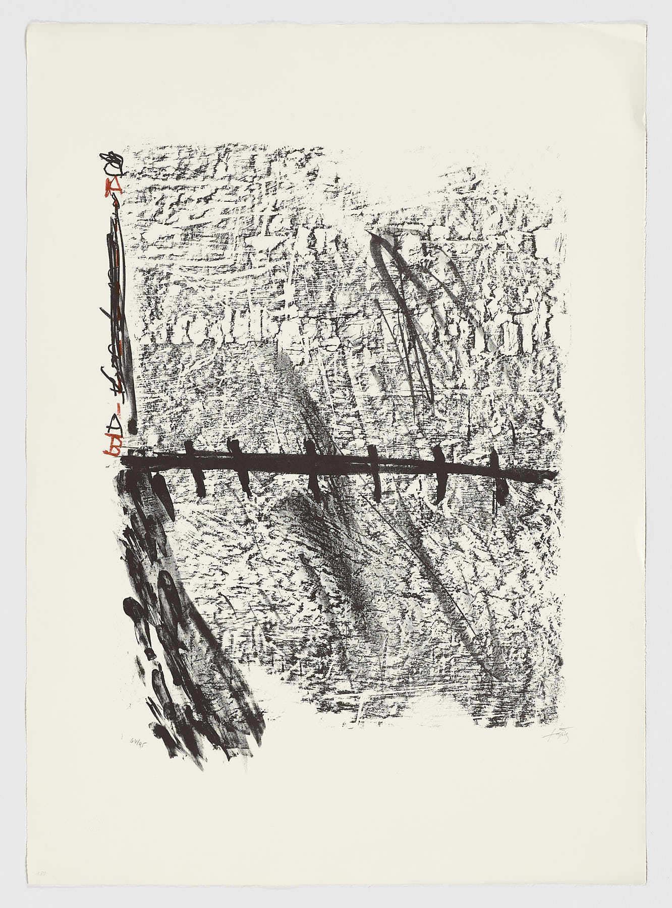 La nuit grandissante, Antoni Tàpies