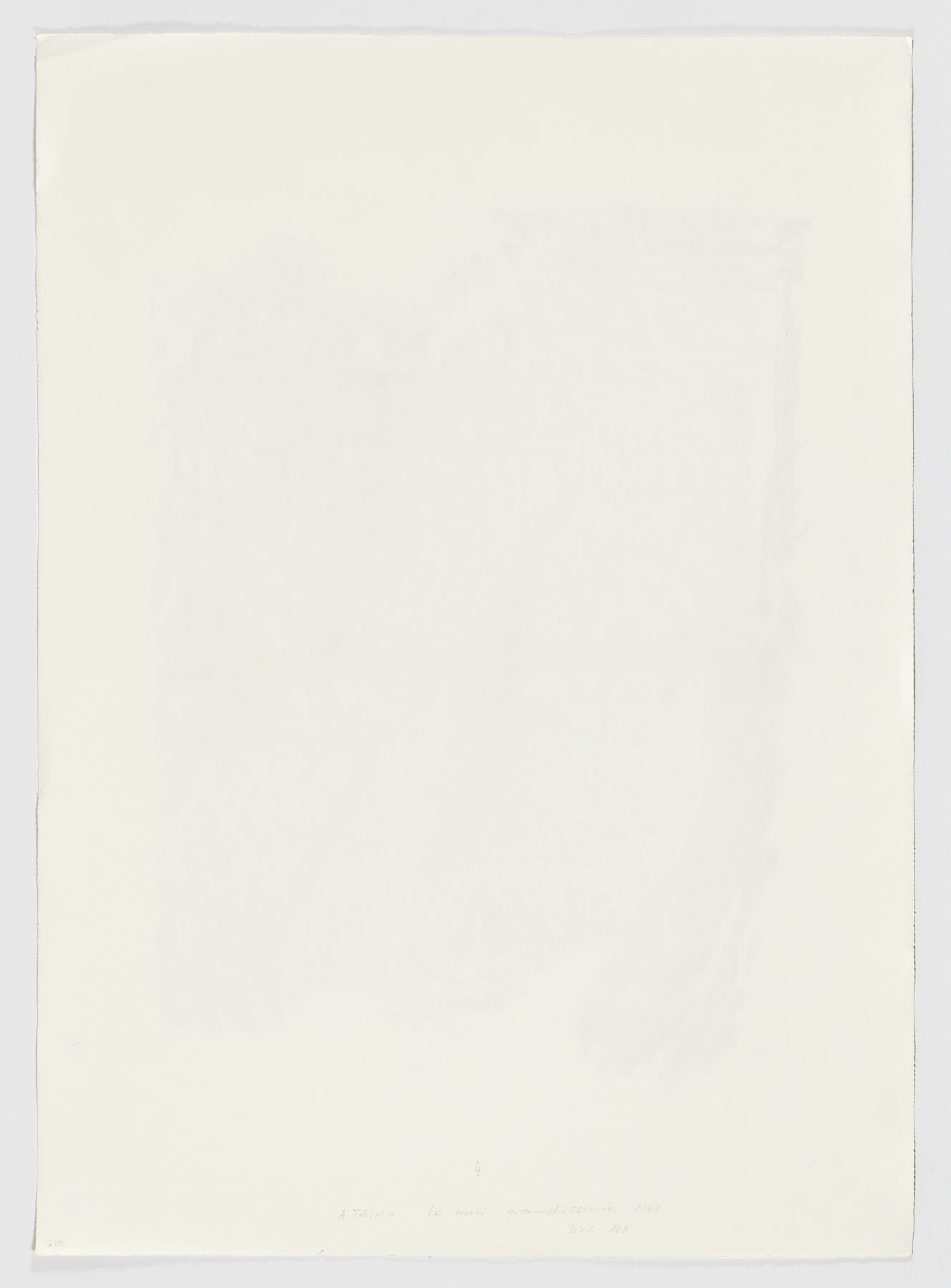 La nuit grandissante, Antoni Tàpies