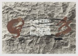 Blatt 10 aus Suite 63x90, Antoni Tàpies