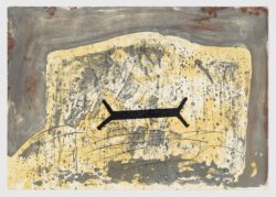 Blatt 6 aus Suite 63x90, Antoni Tàpies