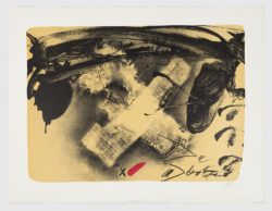 X de tissue, Antoni Tàpies