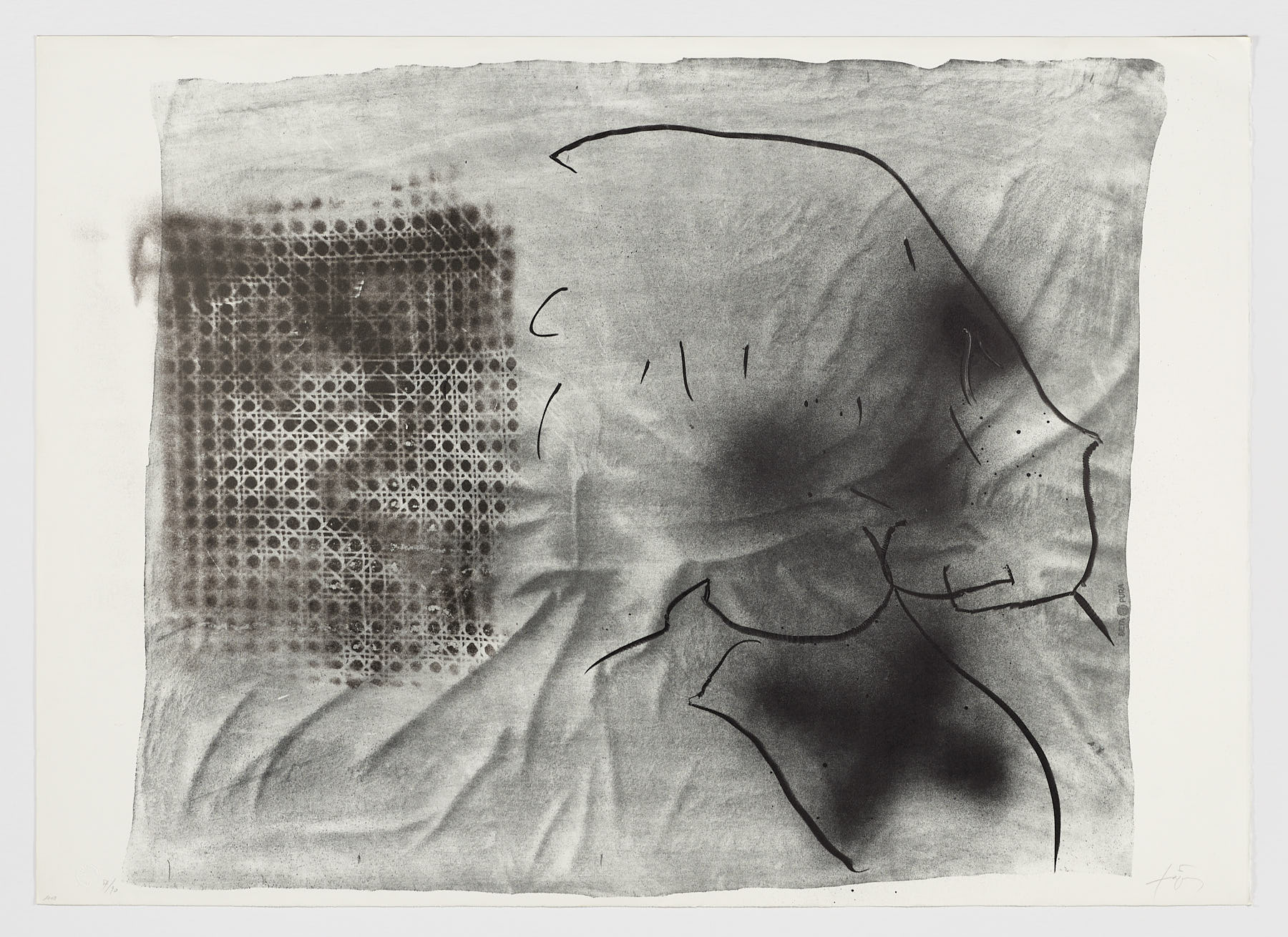 Cannage aus Variations, Antoni Tàpies
