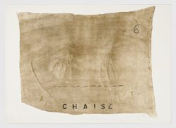 Chaise aus Variations, Antoni Tàpies
