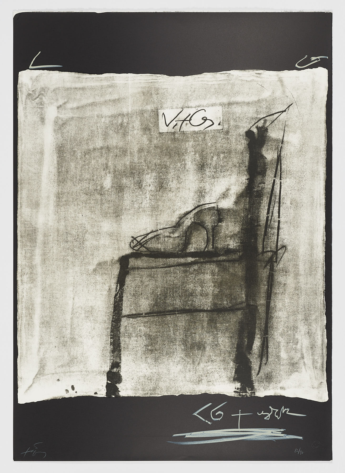Chaise aus Variations, Antoni Tàpies