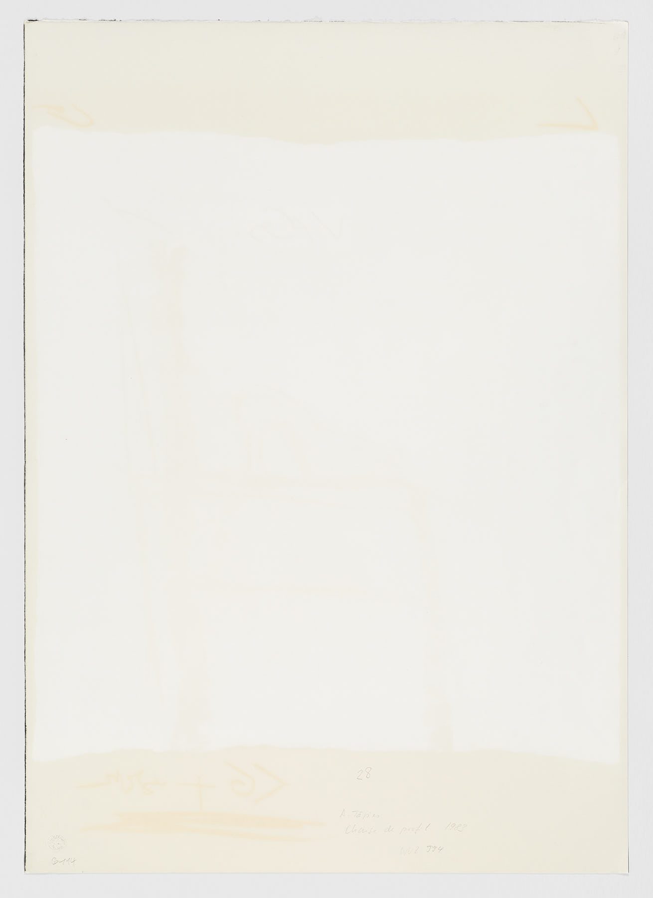 Chaise aus Variations, Antoni Tàpies