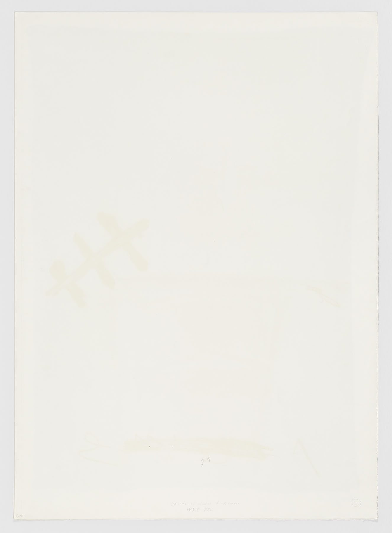 Chaise et ciseaux aus Variations, Antoni Tàpies