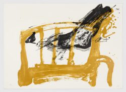 Chaise et pieds aus Variations, Antoni Tàpies