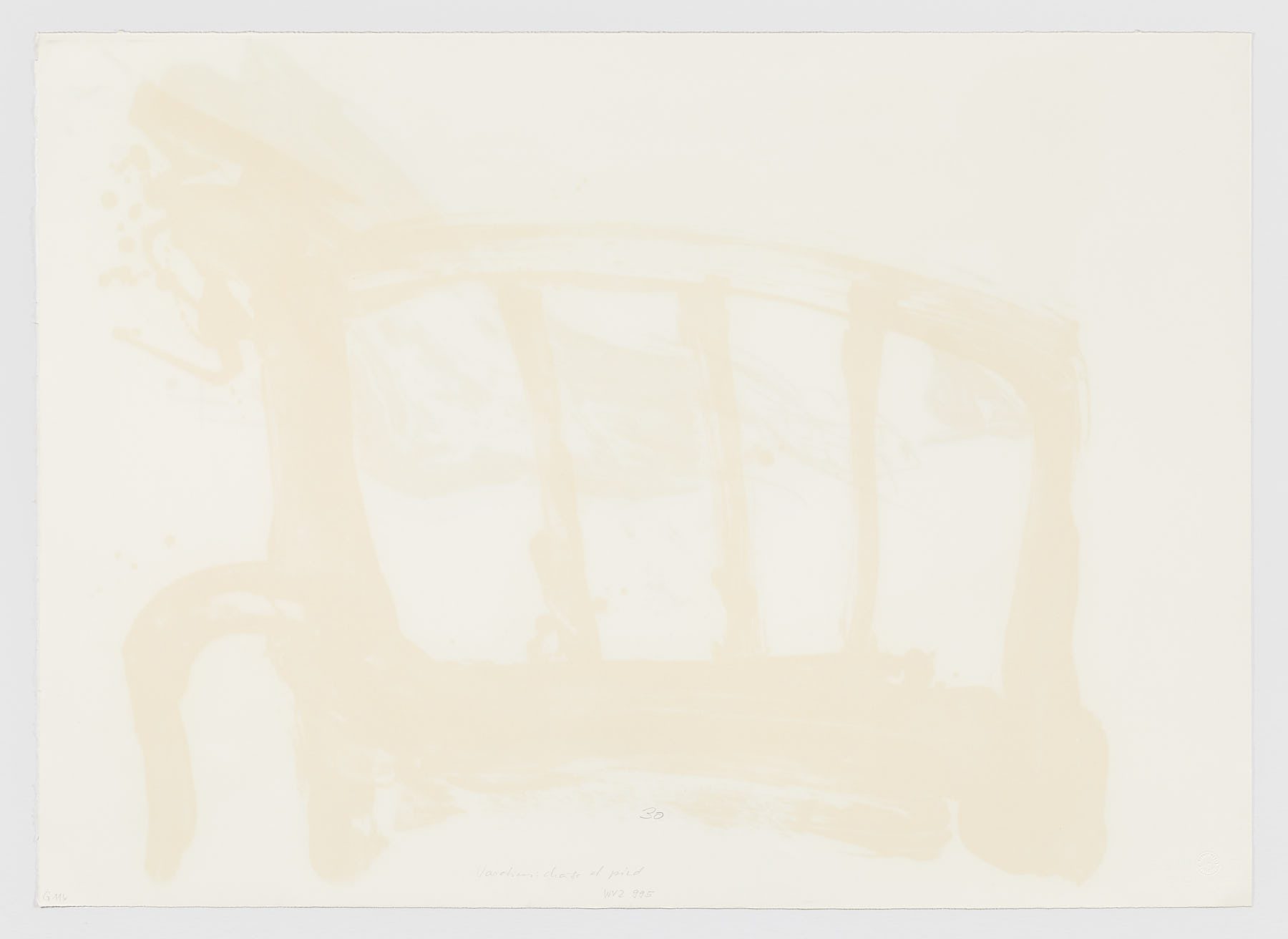 Chaise et pieds aus Variations, Antoni Tàpies