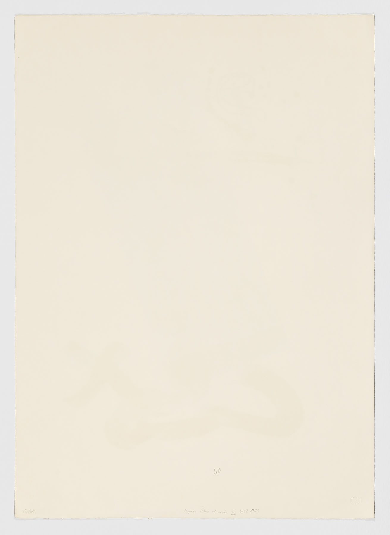 Improvisations en blanc et en noir 2, Antoni Tàpies