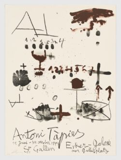 Erker 1993, Antoni Tàpies