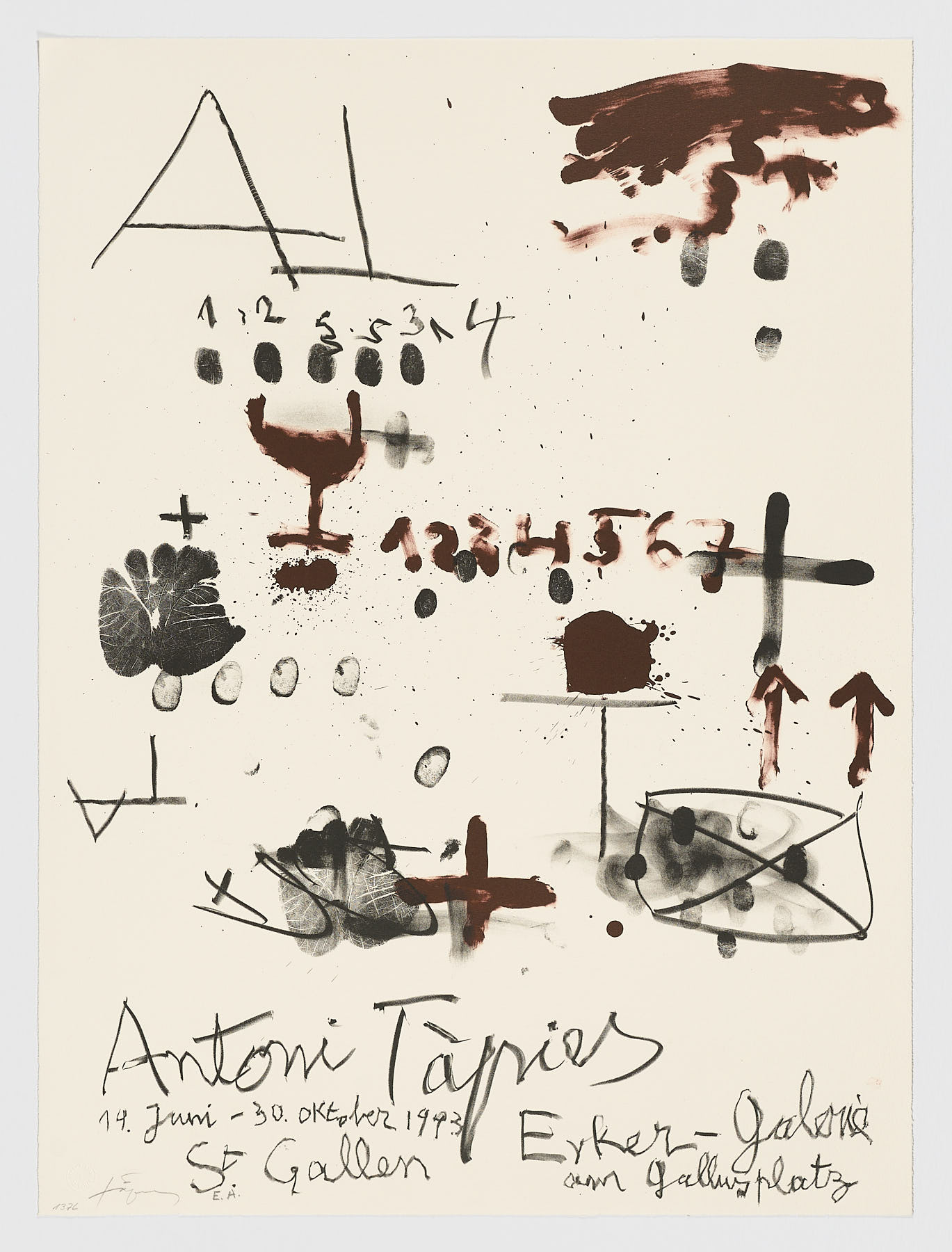 Erker 1993, Antoni Tàpies