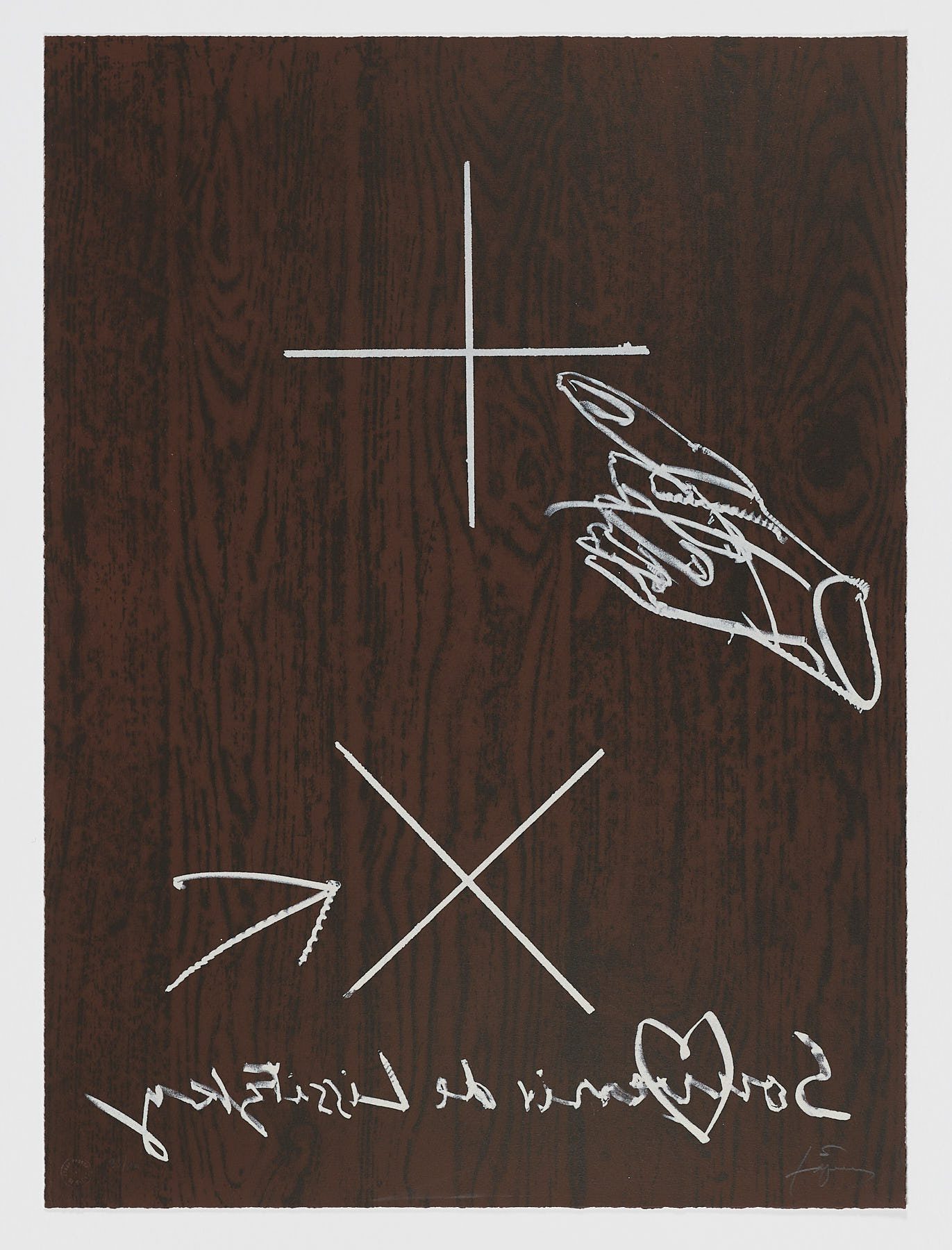 Sovenir de Lissitzky, Antoni Tàpies