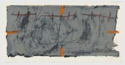 Orange et gris, Antoni Tàpies