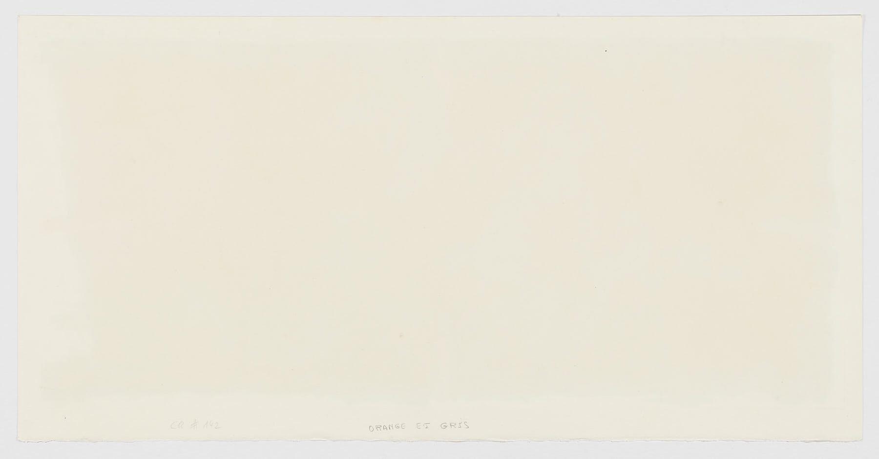 Orange et gris, Antoni Tàpies