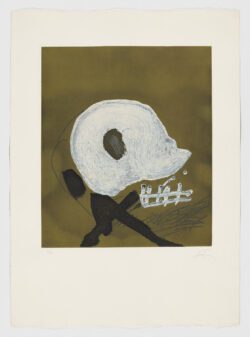 Blanc central, Antoni Tàpies