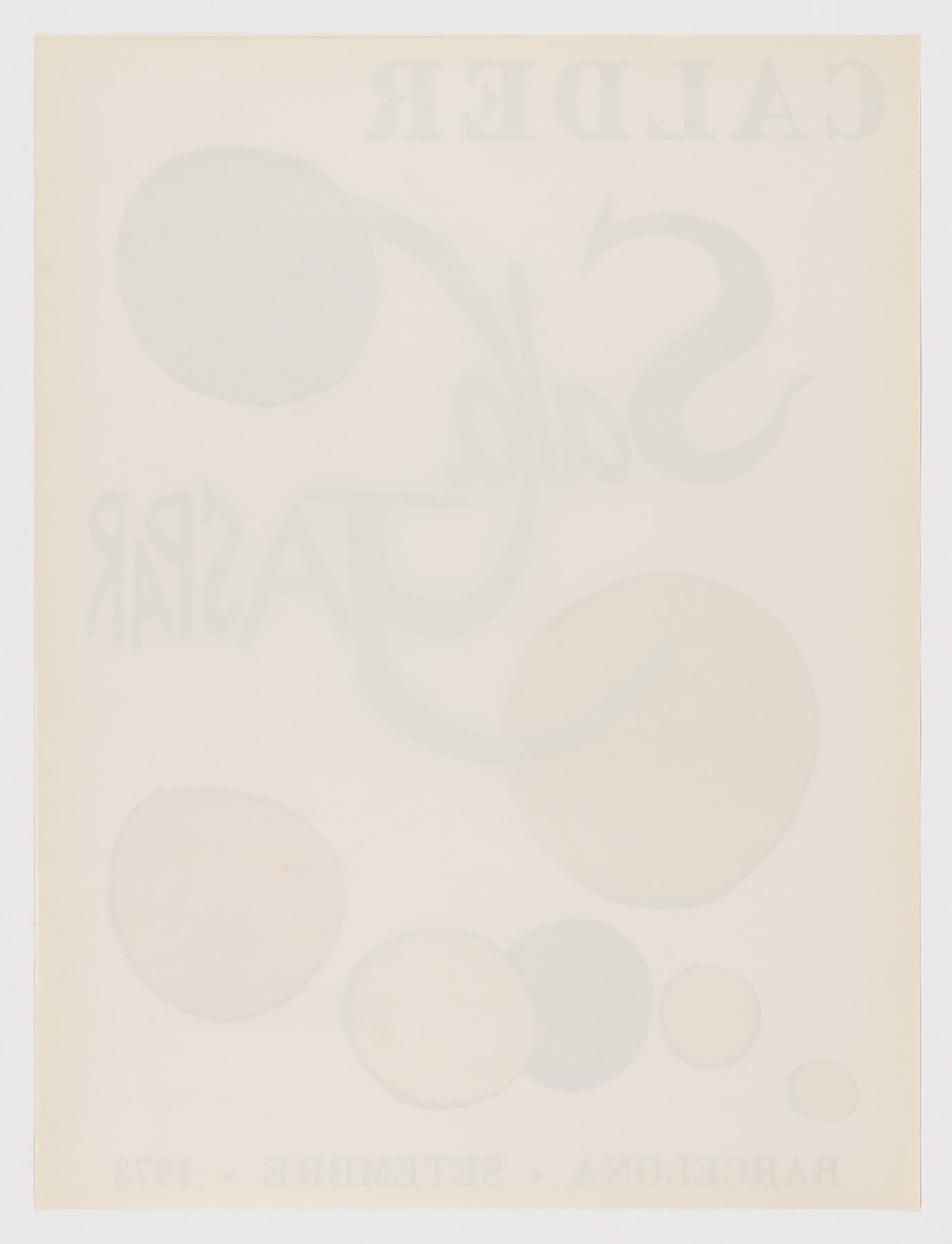 Sala Gaspar, Alexander Calder