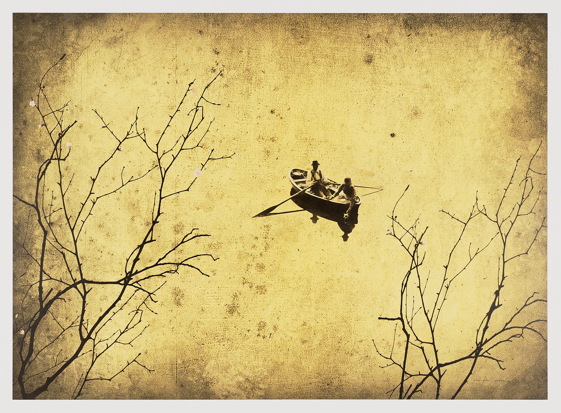 Couple sur le lac, Enrique González