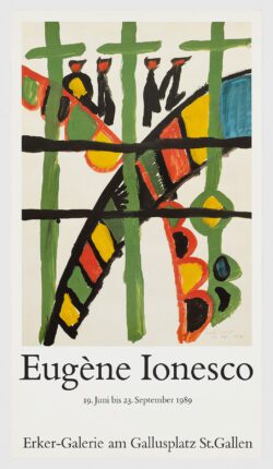 Erker-Galerie am Gallusplatz St.Gallen, Eugène Ionesco