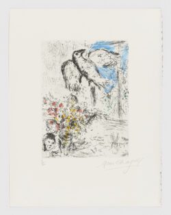 Nature morte au grand oiseau, Marc Chagall
