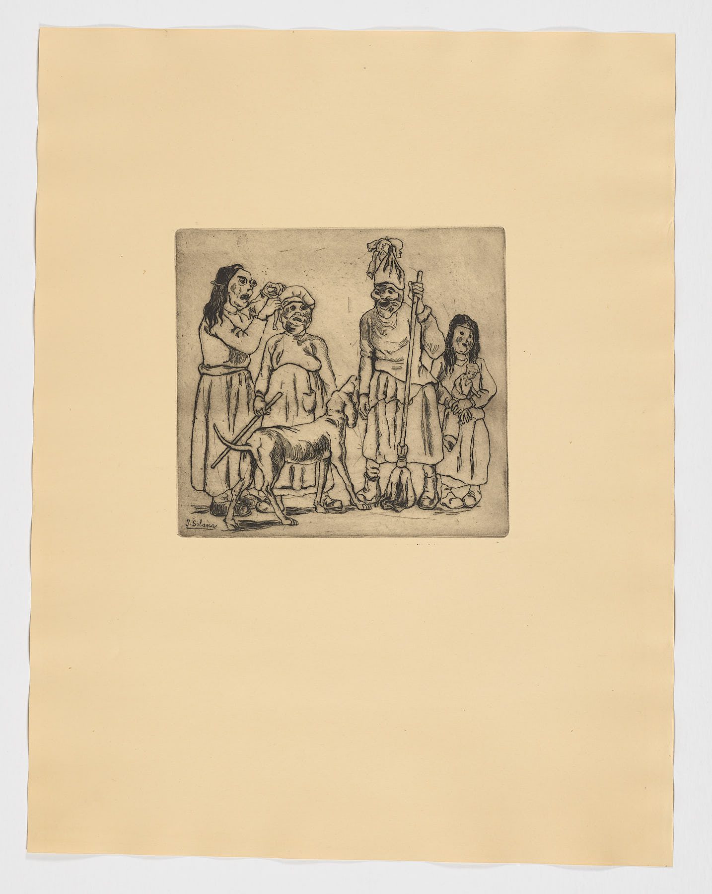 Aguafuertes. 1963 - Imagen 23