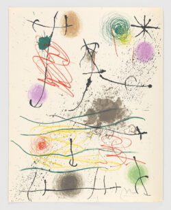 Quelques fleurs pour des amis, 1964, Joan Miró