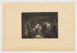 Prédication dans une chapelle de la Laponie suédoise